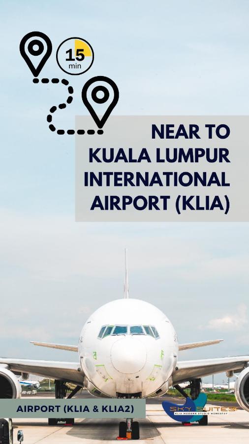Sky Suites @ Klia Kota Warisan Szepang Kültér fotó